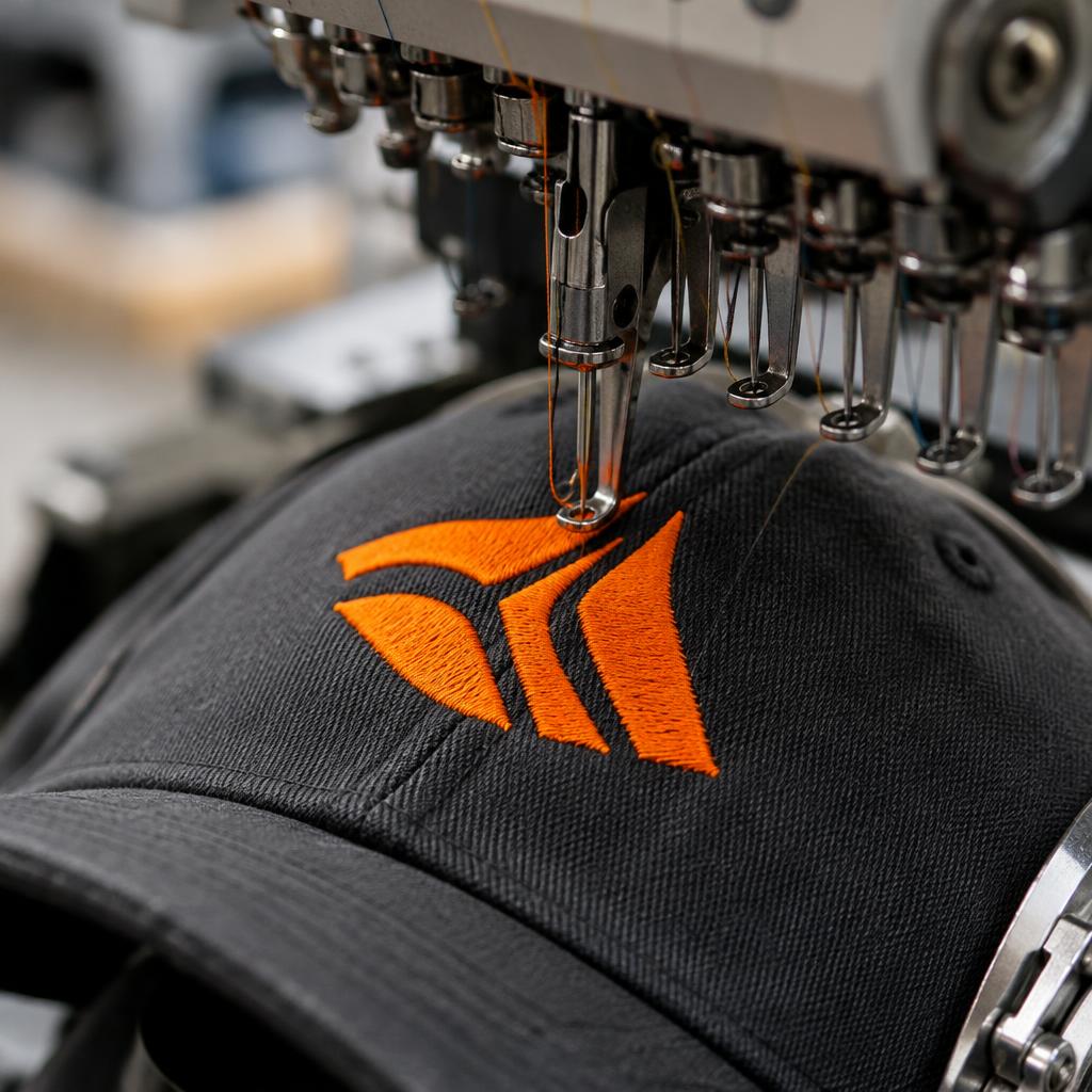Embroidered caps